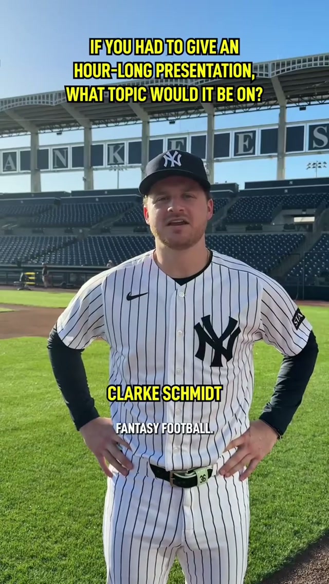 Get the PowerPoints ready, fellas 😂👨‍🏫

#QOTD #yankees #powerpoint #presentation 