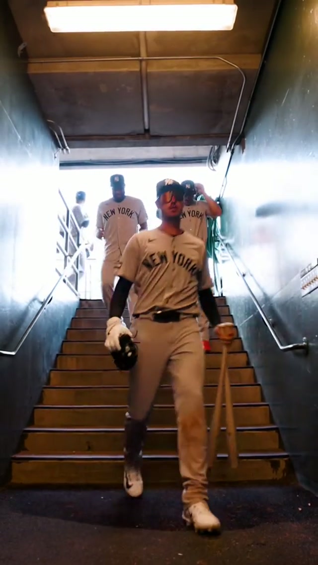 “That’s a series win, boys.” 👏 #yankees #win #mlb #baseball 