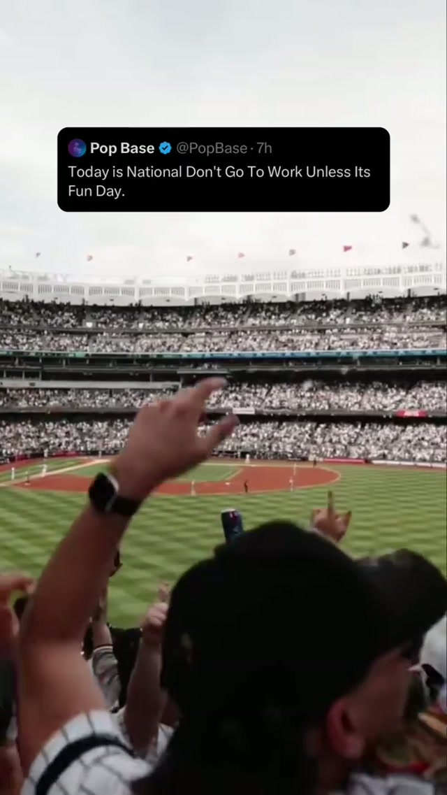 Just saying 😉 #yankees #mlb #baseball #homeopener #popbase 