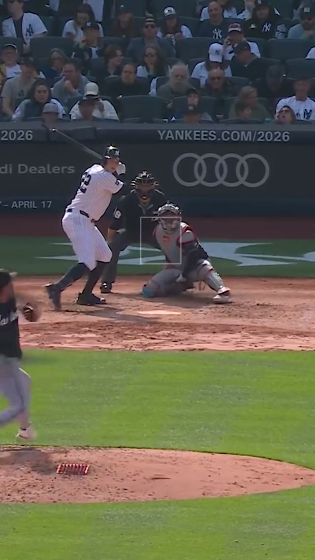 Arroz con power 😤 #yankees #mlb #baseball #benrice #homerun 