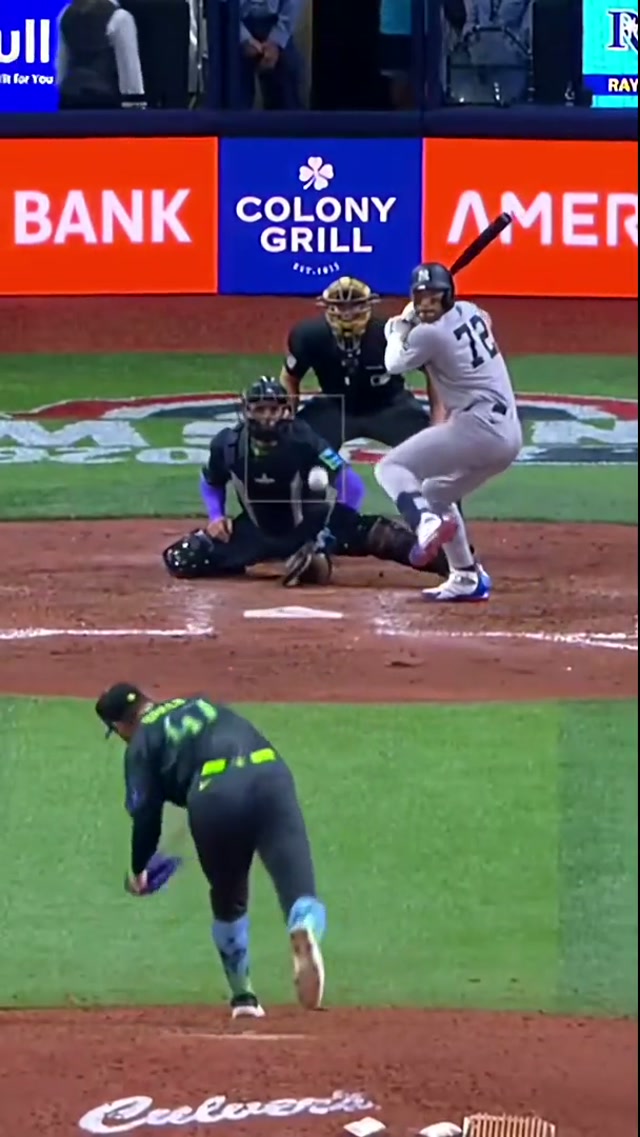 Cabby in the clutch 🙌 #yankees #mlb #baseball #josecaballero 