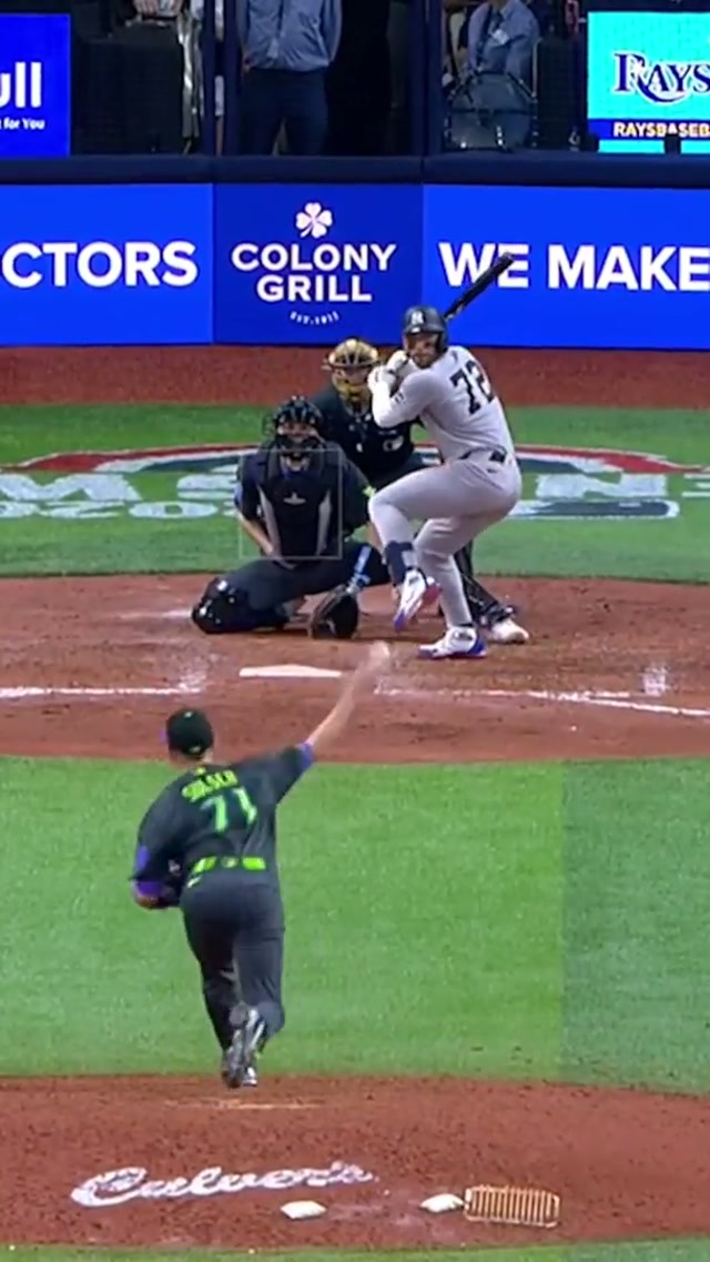 Cabby comes through again 👊 #yankees #mlb #baseball #josecaballero 