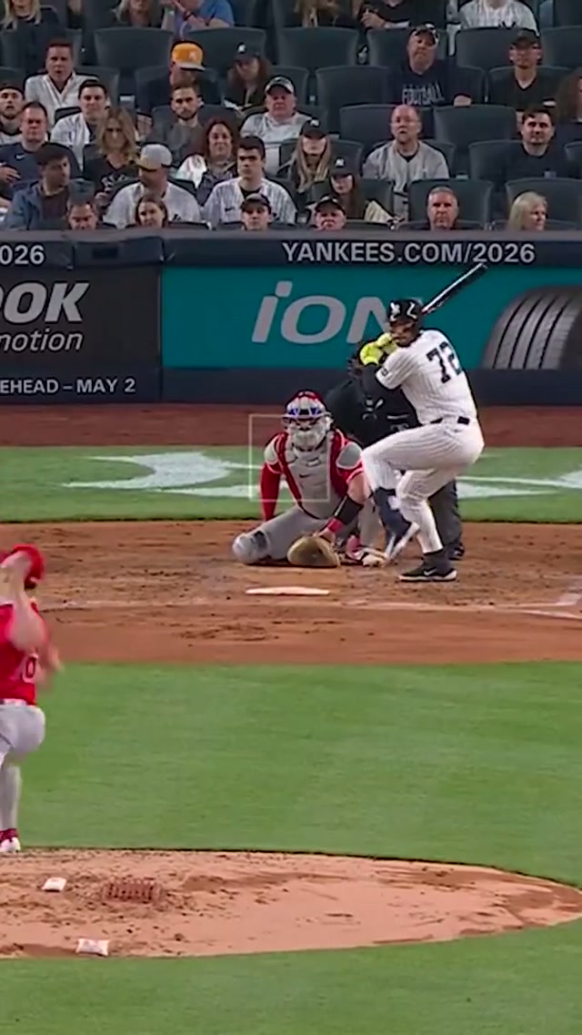 ¡José, José, José! 🎶 #yankees #mlb #baseball #josecaballero #homerun 