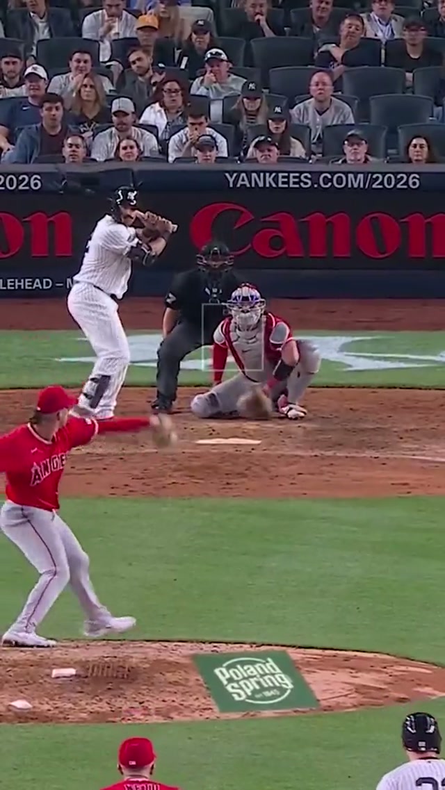 The Big Sleep goes deep 💪 #yankees #mlb #trentgrisham #homerun 