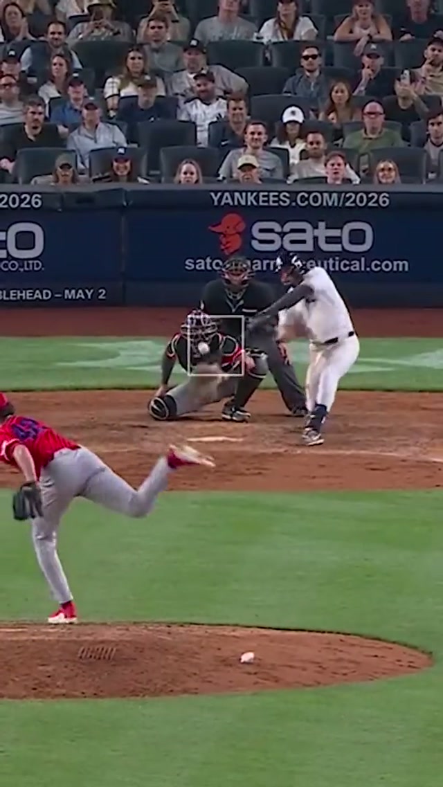 Never back down, never what? #yankees #mlb #baseball #josecaballero #walkoff 