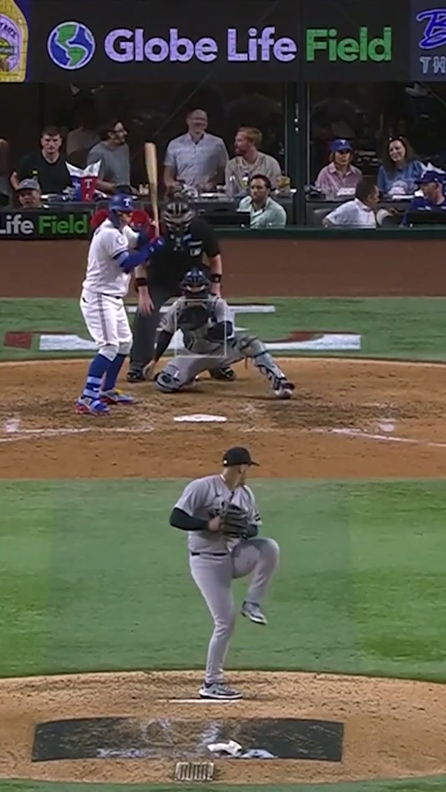 Defensive play of the year? 🤯 Cruz throws from his back & McMahon with the pick 🔥 #yankees #mlb #baseball #fernandocruz #ryanmcmahon 