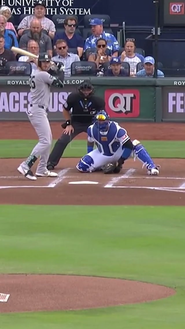 Rake early and often 🔥 #yankees #baseball #codybellinger #amedrosario #homerun 