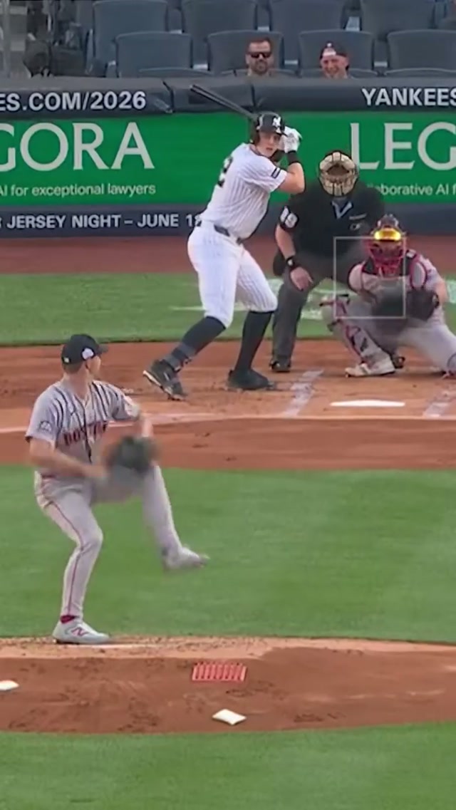 Benny Barrels at it again 🚀 #yankees #mlb #baseball #benrice #homerun 