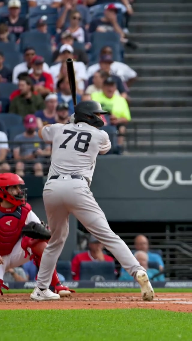 Jones & the Temple of Boom. #yankees #mlb #baseball #spencerjones #homerun 