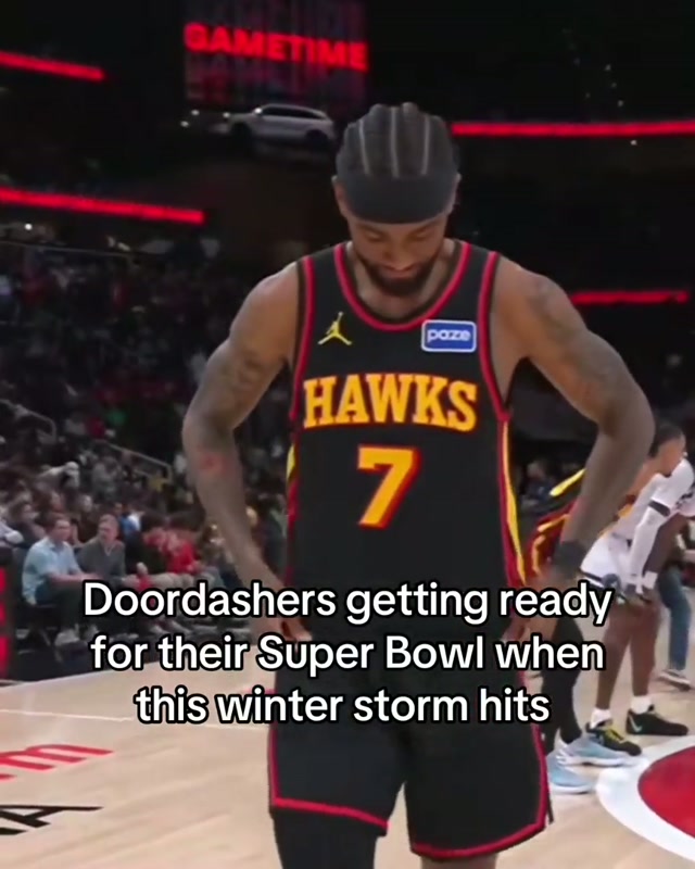 Not getting up from my chair all weekend 😭😭😭 #doordash #Super Bowl #winter #storm #snow 