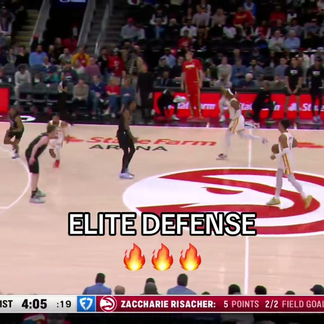 They just let bro get a free dunk 😭😭 #jalenjohnson #brooklynnets #giftok #nba 