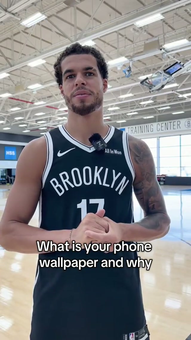 Look at Clax man, so wholesome #wallpaper #phone #brooklynnets 