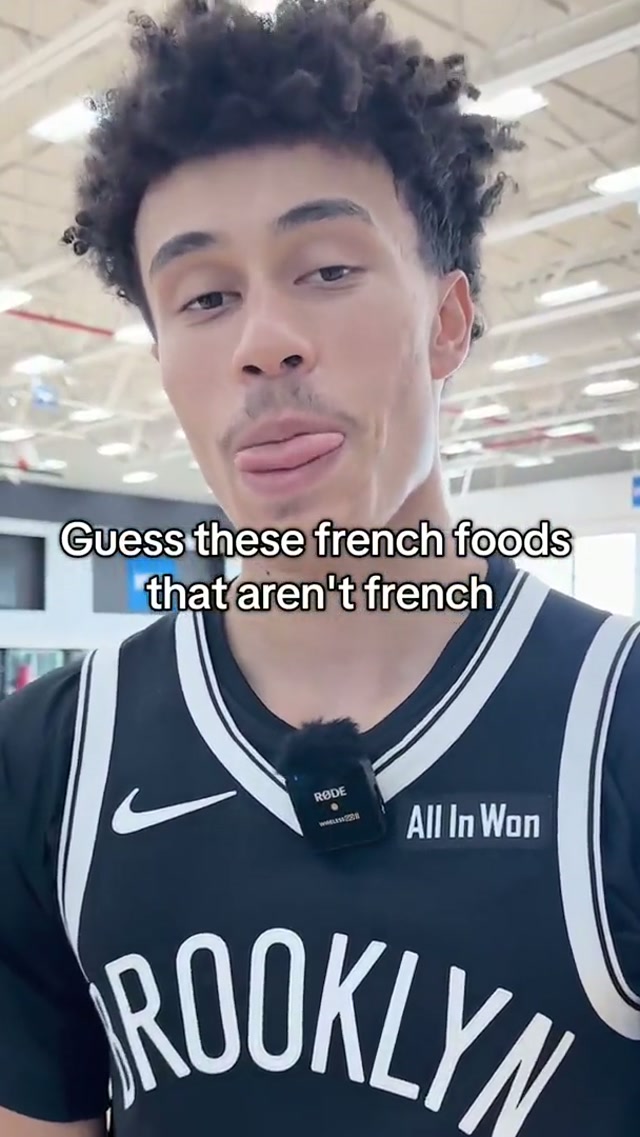 Just naming anything French #nolantraore #france #brooklynnets 