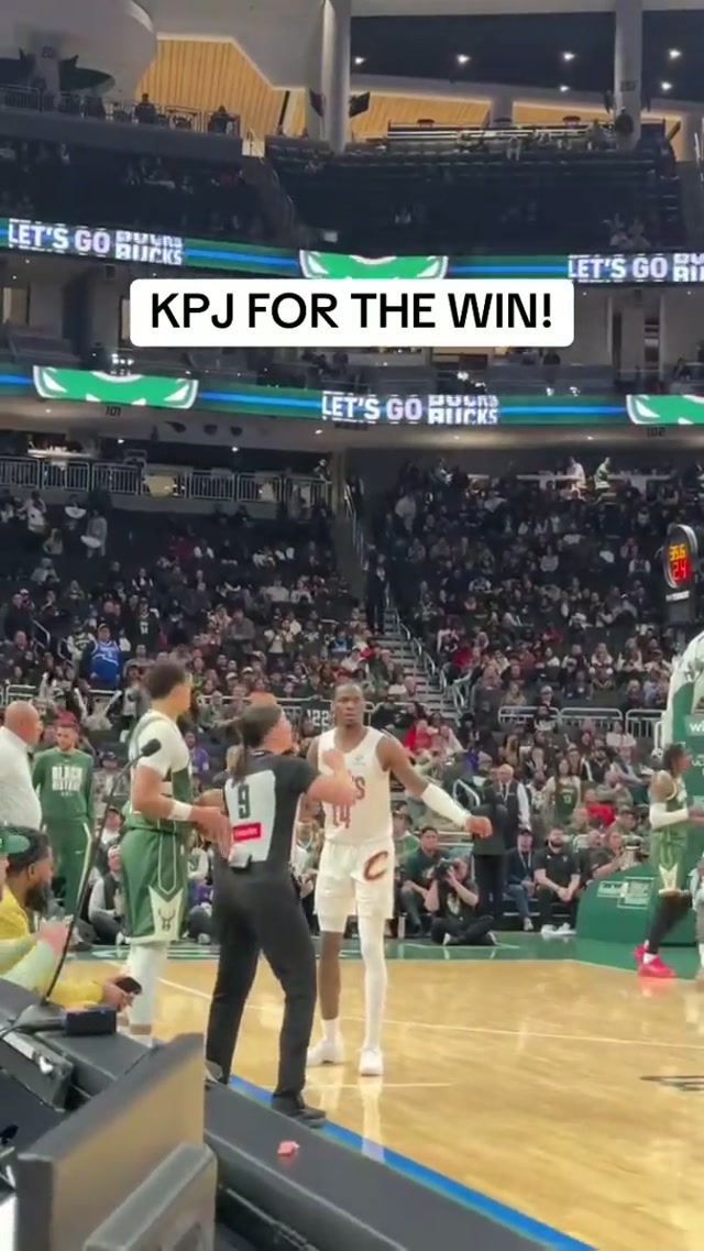 POV: You're courtside for KPJ's game-winner. #bucks #nba #gamewinner #kevinporterjr #KPJ 