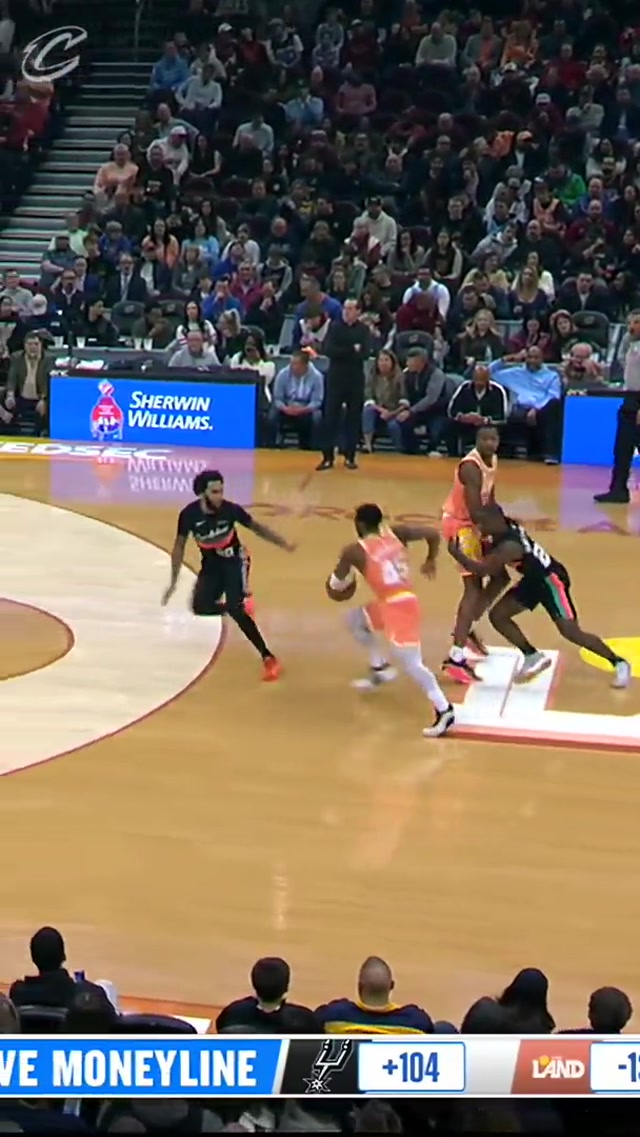 🎥 Don & Ev‘s second quarter fireworks! #LetEmKnow #Cavs #NBA #DonovanMitchell #EvanMobley 