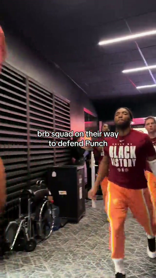 READY TO #LETEMKNOW. #punch #monkey #punchmonkey #cavs 