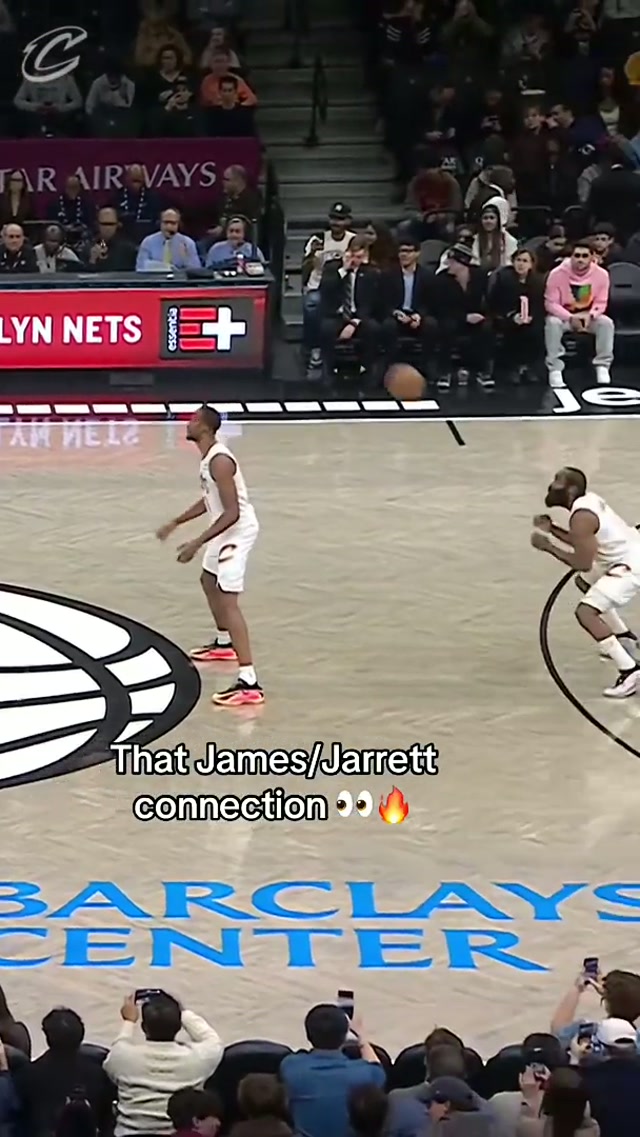 FIRST POSSESSION. FIRST DUNK. #jamesharden #cavs #jarrettallen #cleveland 