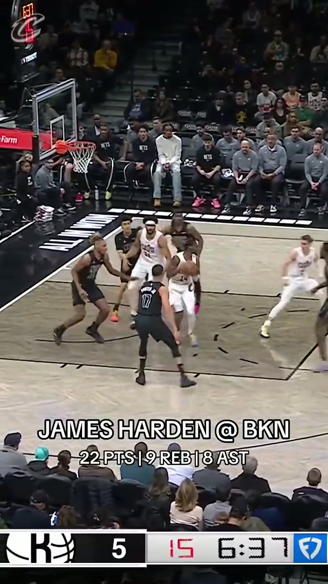 ♨️ James was cooking in his return. #LetEmKnow #Cavs #JamesHarden #NBA 