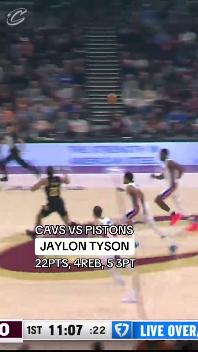 BACK IN HIS BAG. #cavs #jaylontyson #cleveland 