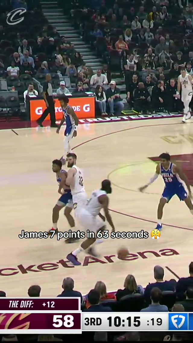 OUT THE HALF HOT. #jamesharden #cavs #nba 