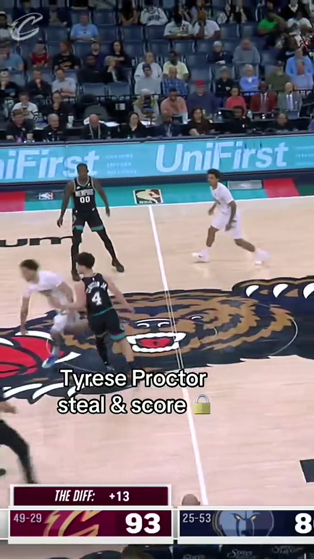 Aussie man cookin’. #tyreseproctor #cavs #nbaaustraila #nba 