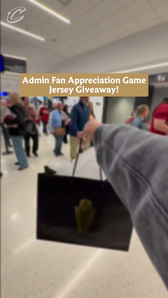 🎁 A gift from Admin to the best fans in THE NBA! #nba #cavs #cleveland #basketball #giveaway