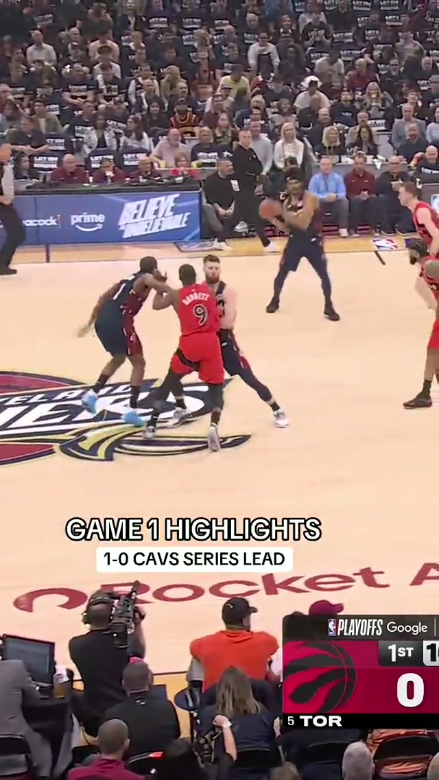 ROLL DA TAPES. #cavs #nbalayoffs #cavsraptors 