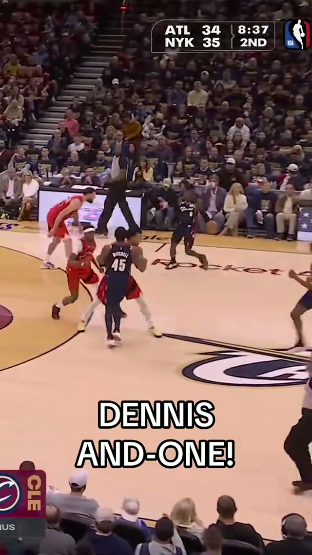 ➕ Count that, Dennis! #LetEmKnow #Cavs #DennisSchroder #NBA 