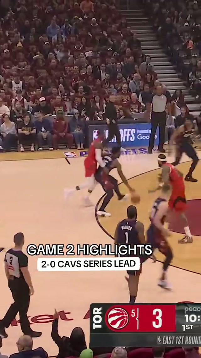 How we feeling, Cavs fans? #cavsraptors #nbaplayoffs #cavs 
