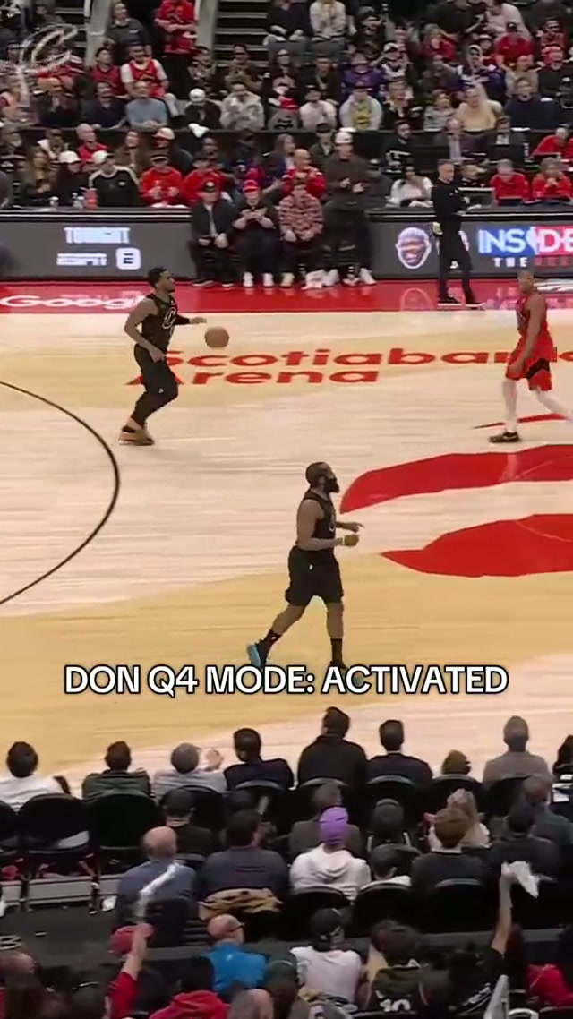 HE'S HIM. #cavsraptors #nbaplayoffs #donovanmitchell