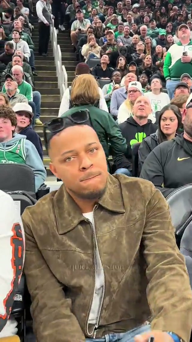 Confirmed: Basketball is @Bow Wow’s favorite sports 🏀☘️ #bowwow #nba #bostonceltics #celtics #nbaplayoffs 