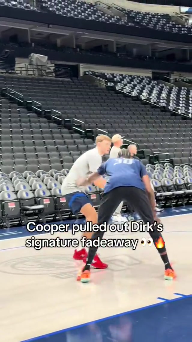 Feels good to be home 🤪 #cooperflagg #dallasmavericks #nba 