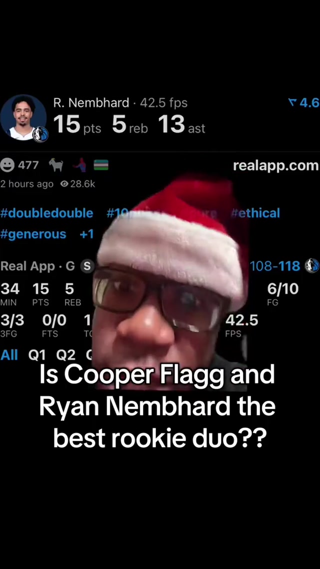 The rookies have arrived 🤪#cooperflagg #ryannembhard #dallasmavericks #nba 