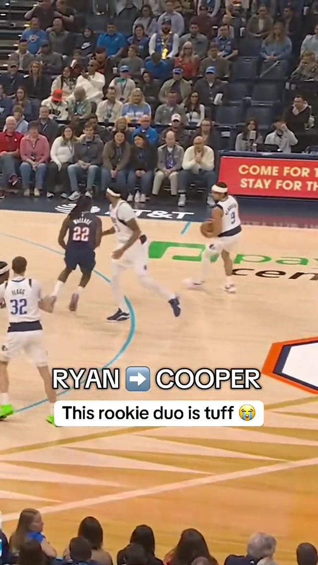 These boys can ball 🔥 #ryannembhard #cooperflagg #dallasmavericks #nba 
