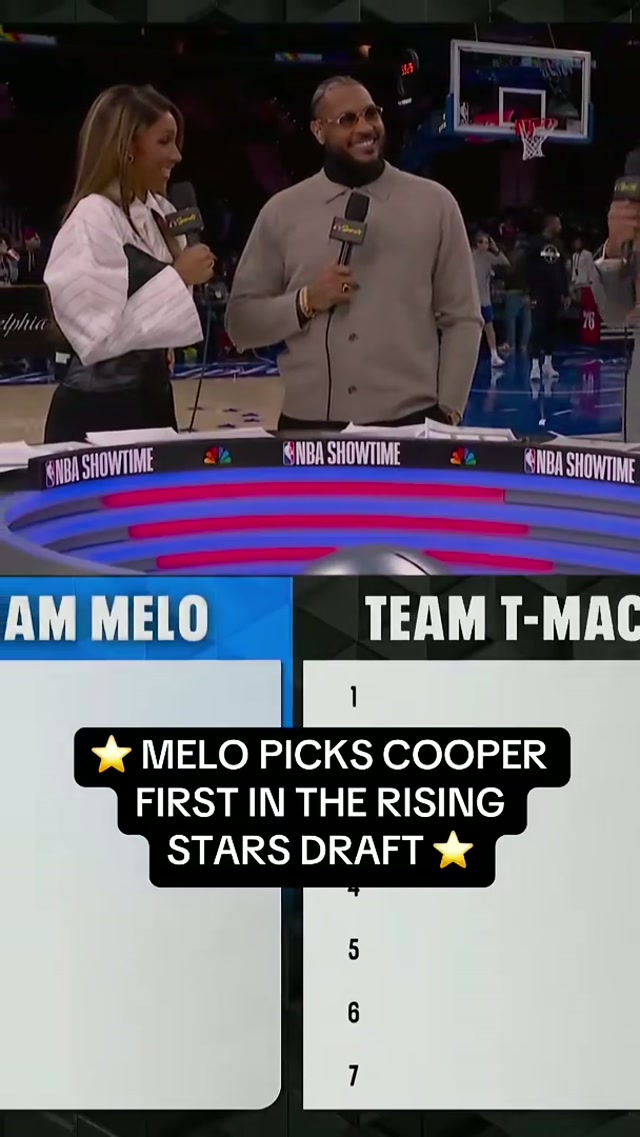 No. 1 pick once again 😤 #cooperflagg #risingstars #nba #allstarweekend 