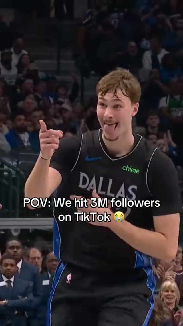 We love all 3 million of you 💙 #dallasmavericks #nba #basketball 