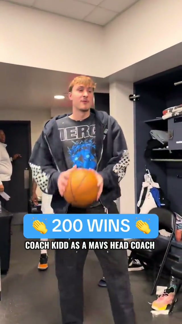200 WINS‼️Congrats, Coach Kidd! #dallasmavericks #nba #basketball 