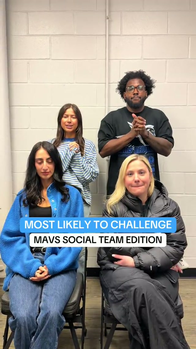Hello, from your Mavs admins 👋 #mostlikelyto #admin #dallasmavericks #socialmedia 