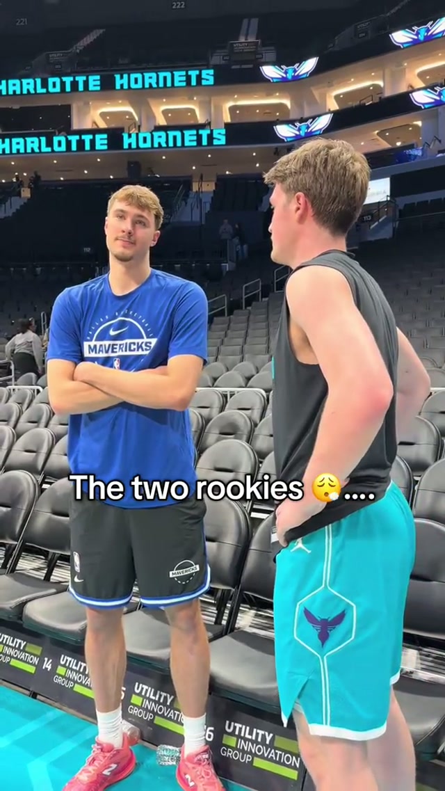 Can’t believe they were teammates a year ago 😭 #dallasmavericks #cooperflagg #nba 