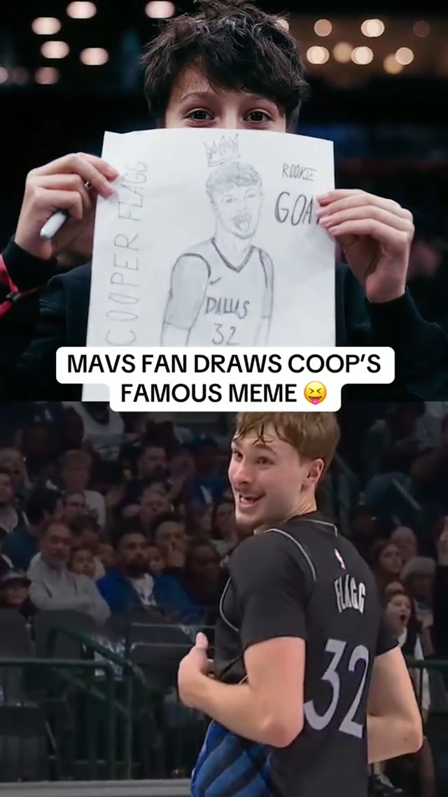 The next generation knows 🧠 #cooperflagg #dallasmavericks #nba 