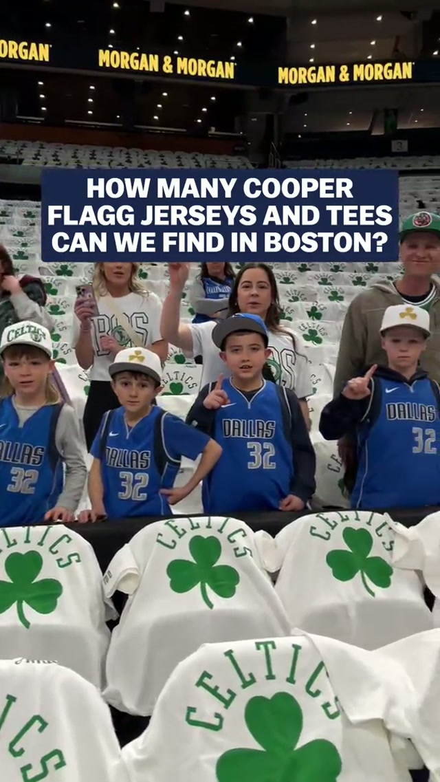 Just a normal day in Boston 🤪 #cooperflagg #dallasmavericks #nba #basketball 