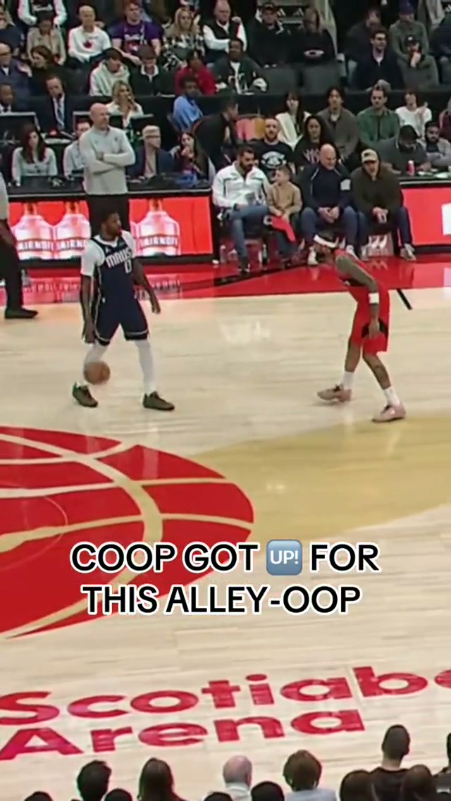 Can’t spell COOP without OOP 🚀 #dallasmavericks #cooperflagg #dunk #basketball 