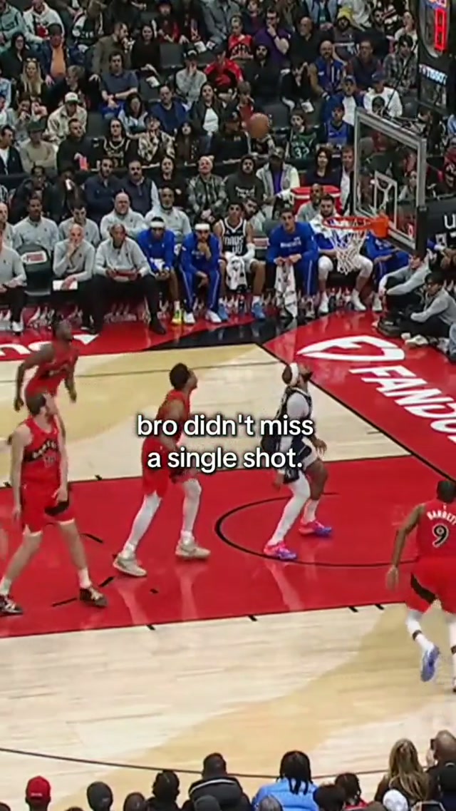 He really went 10/10 😳 #dallasmavericks #nba #basketball #danielgafford 