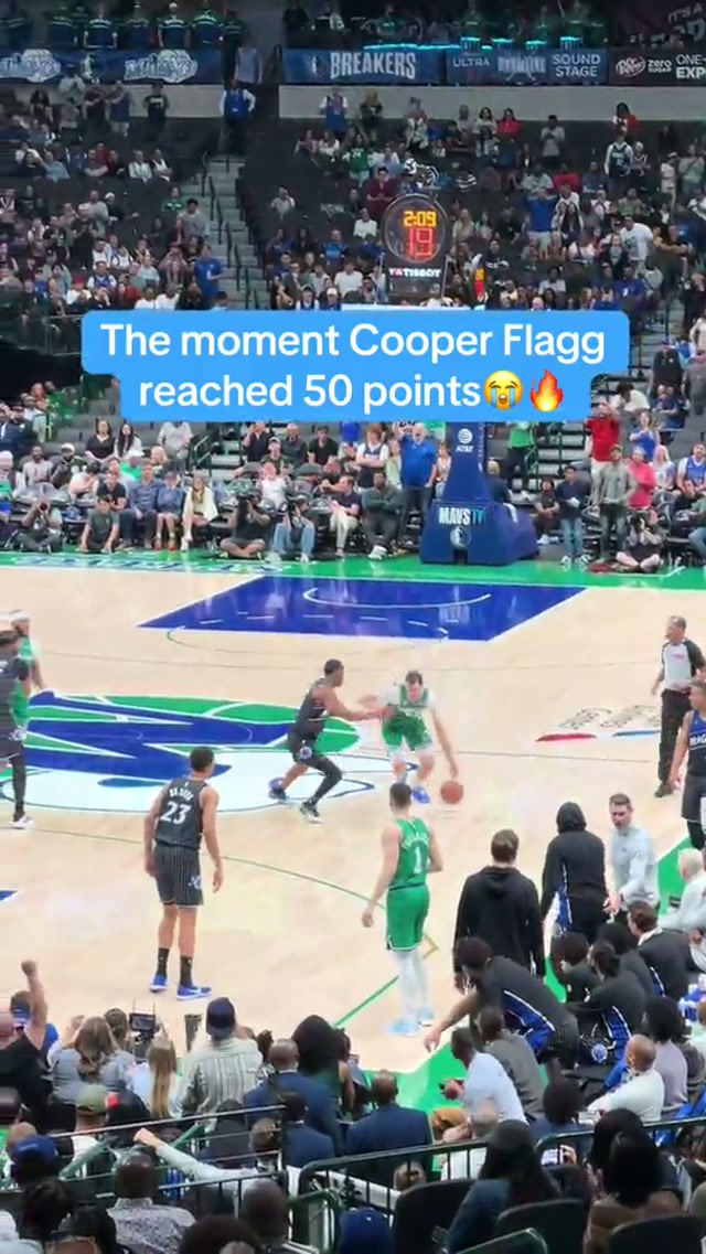 THAT’S OUR ROOKIE OF THE YEAR #cooperflagg #dallasmavericks #nba 