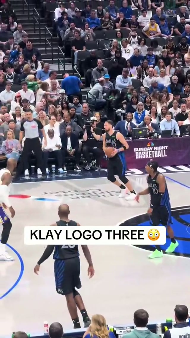 That was filthy 😳 #klaythompson #nba #dallasmavericks #basketball 