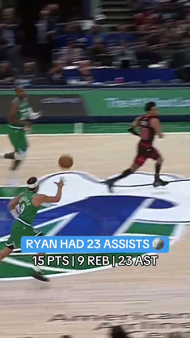 Ryan was a coin machine 🪙 #assists #nba #dallasmavericks #basketball 