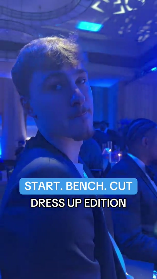 Loafers, chain, tux 👔 Whatcha’ got? 🤔 #dallasmavericks #nba #startbenchcut 