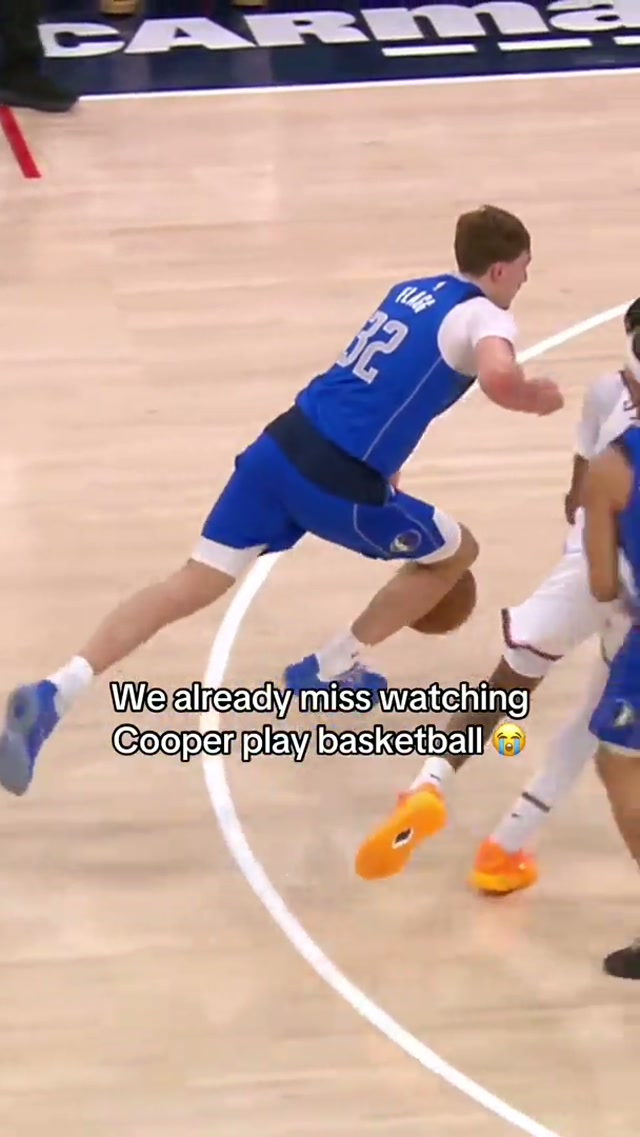 Where did the time go 😭 #dallasmavericks #cooperflagg #nba #basketball 