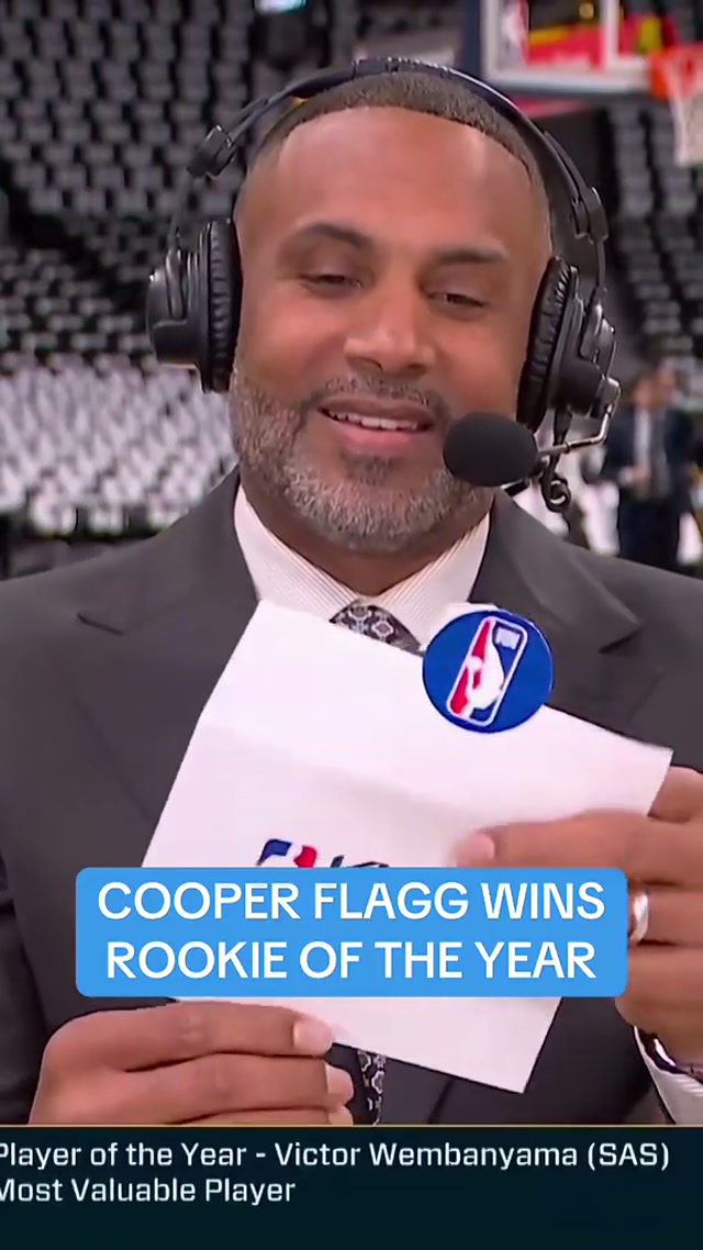 That’s our Rook 🔥 #cooperflagg #dallasmavericks #nba #rookieoftheyear 