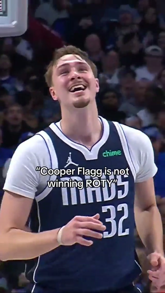 Never a doubt 🔥 #copperflagg #rookieoftheyear #dallasmavericks 